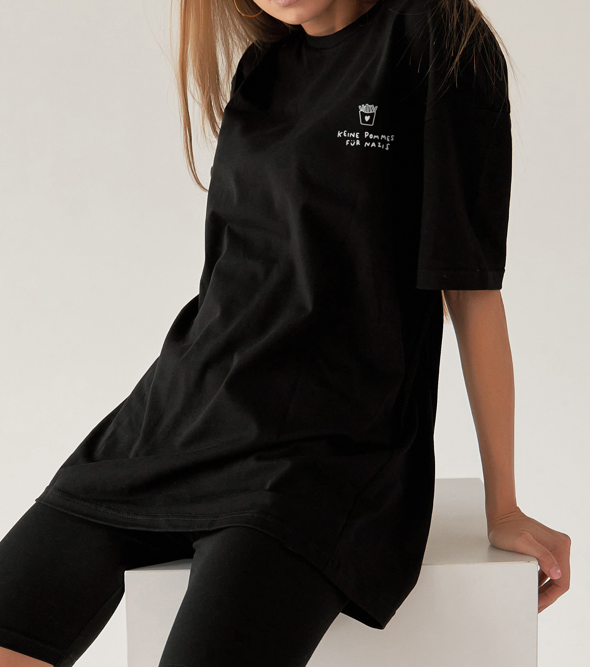 Shirt, Keine Pommes für Nazis