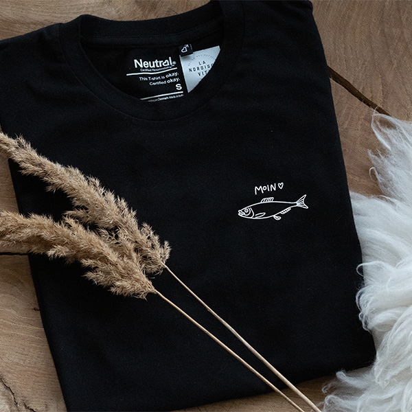 Shirt Hering schwarz